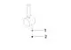 DORNBRACHT-Griff-fuer-Waschtisch-Stand-ERSATZTEILE-90206600300-52-x-35-x-117-mm-Chrom-90206600300-00 gallery number 1